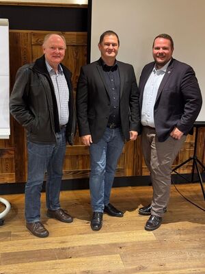 Dr. Bernd Vilsmeier, Severin Eder, Andreas Schmal (v.li.)